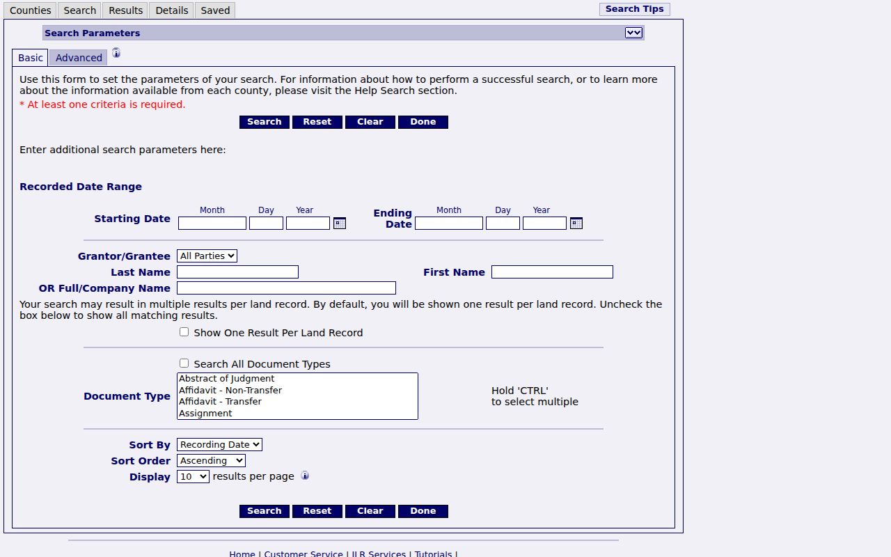 Iowa Land Records search used for Marshalltown previous resident deed research